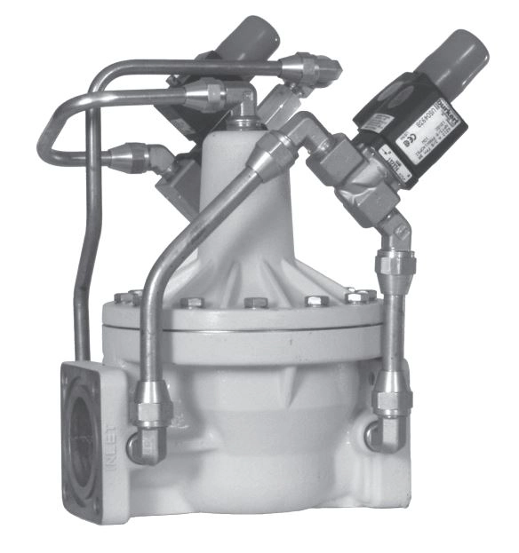 2 in. Block Valve, 2-Stage Closure, 24VDC
